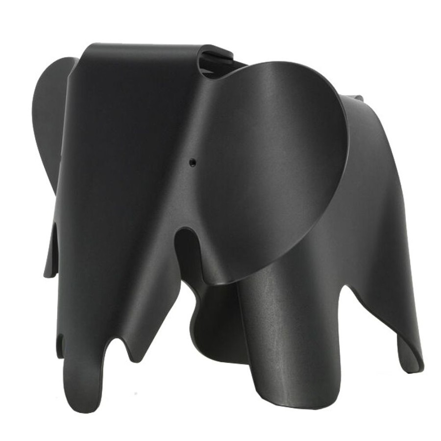 Inredning Vitra Skulpturer & Dekorativa Accessoarer | Eames Elefant Small, Deep Black