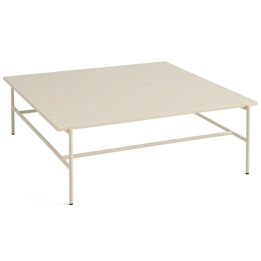 Mobler HAY Soffbord | Rebar Soffbord 100X104 Cm, Alabaster