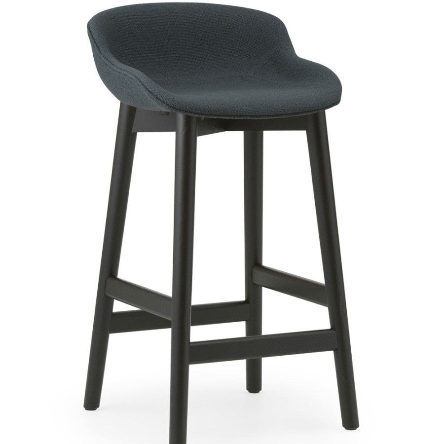 Mobler Normann Copenhagen Barstolar | Hyg Barstol 65 Cm, Morkgra / Svart Ek