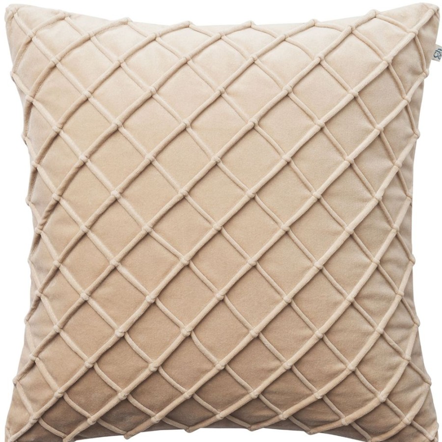 Textil Chhatwal & Jonsson Prydnadskuddar & Kuddfodral | Deva Kuddfodral Tan, 50X50 Cm