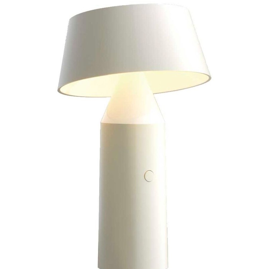 Belysning Marset Sanglampor | Bicoca Bordslampa Portabel, Off-White