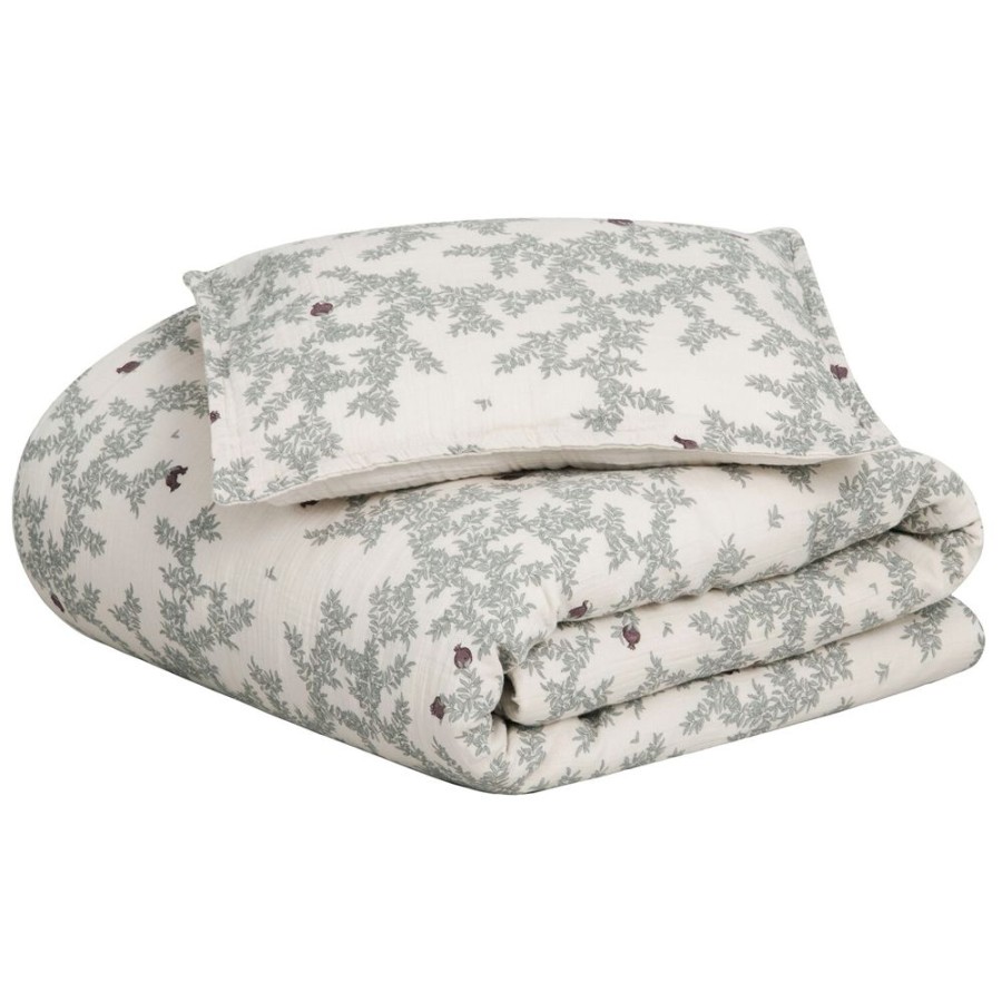 Textil Garbo & Friends Baddset | Pomegranate Baddset Muslin, 100X130 Cm