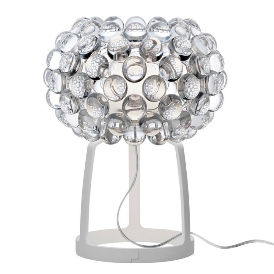 Belysning Foscarini Bordslampor | Caboche Plus Bordslampa, Transparent