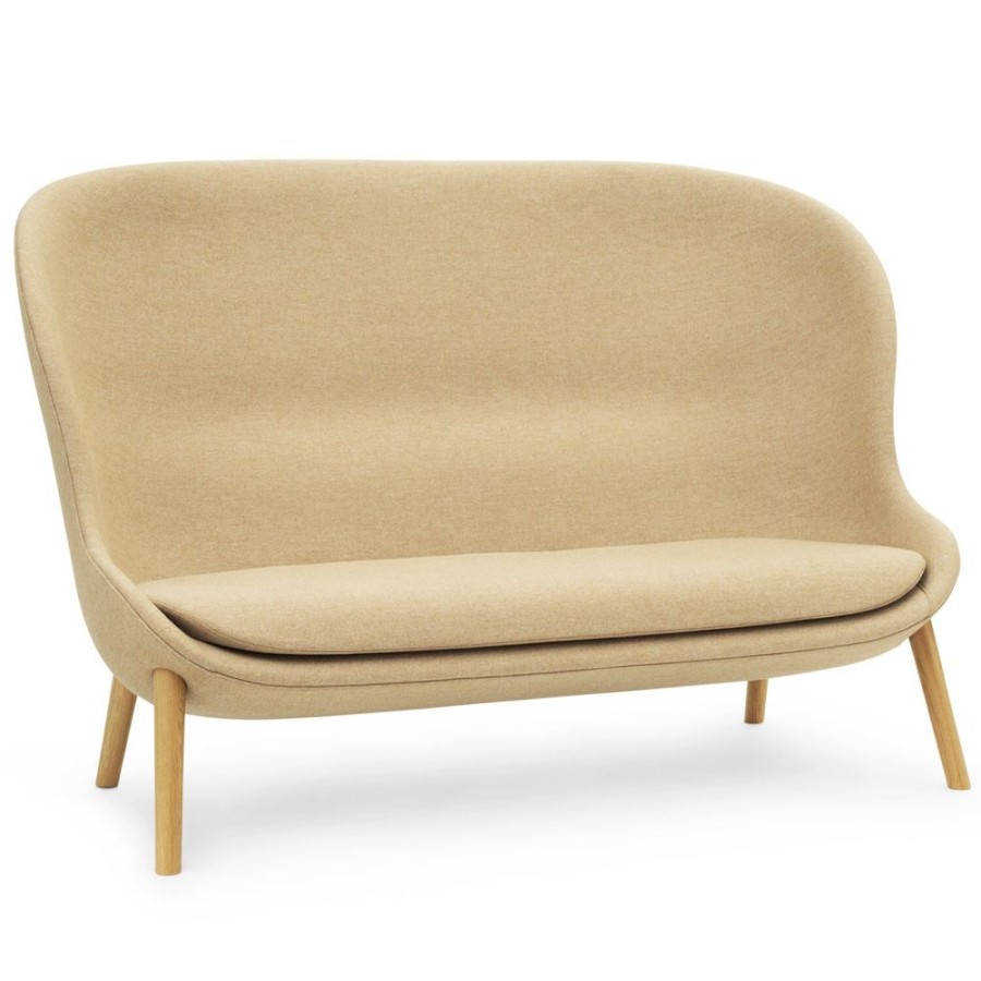 Mobler Normann Copenhagen 2-Sitssoffor | Hyg Soffa, Main Line Flax Beige