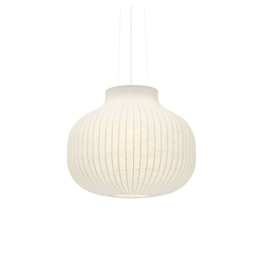 Belysning Muuto Taklampor | Strand Pendel Sluten O45, Vit