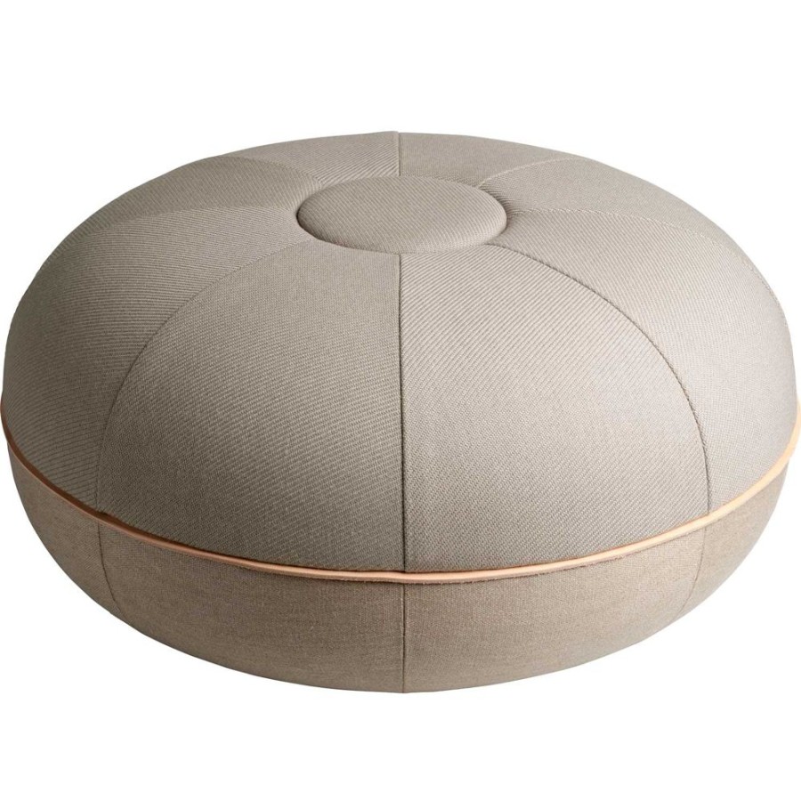 Mobler Fritz Hansen Sittpuffar | Pouf Sittpuff Large, Beige