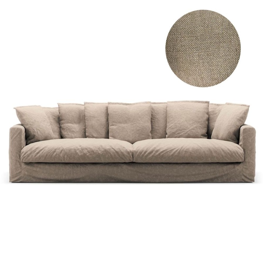 Mobler Decotique Kladslar | Le Grand Air Kladsel 4-Sits Linne, Savage Linen