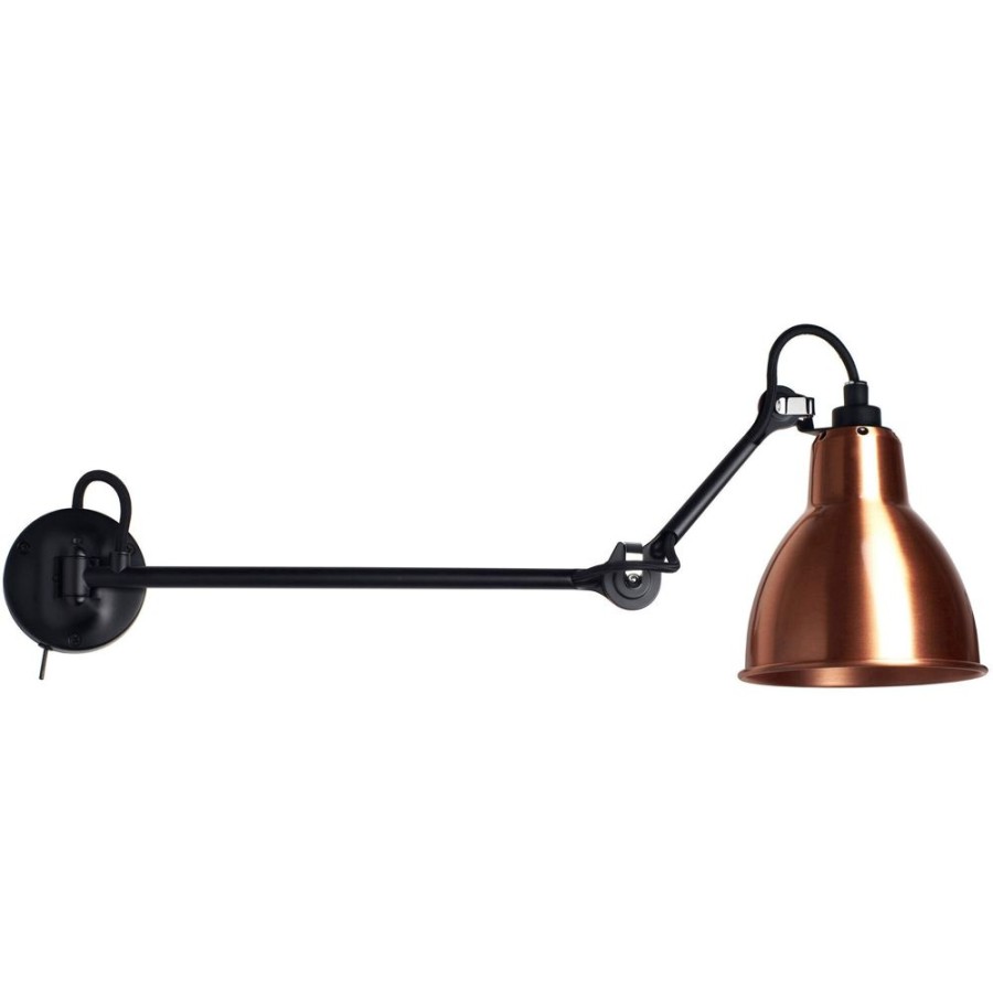 Belysning DCWéditions Vagglampor | Lampe Gras N°204 L40 Sw Vagglampa, Koppar