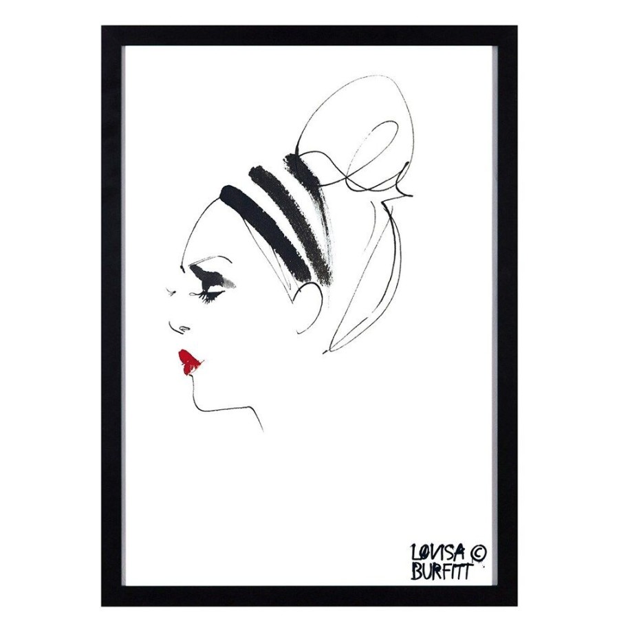 Inredning Lovisa Burfitt Posters | Lipstick Feu Rouge Poster