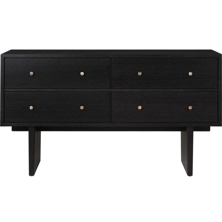 Mobler GUBI Sideboards | Private Sideboard 160X45X90 Cm, Brunsvartbetsad Ek