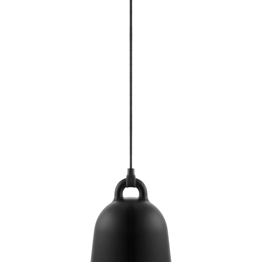 Belysning Normann Copenhagen Taklampor | Bell Pendel 220 Mm, Svart