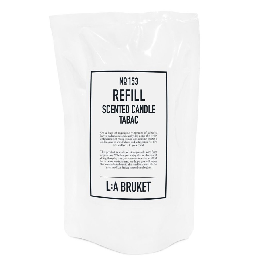 Inredning L:a Bruket Doftljus | Refill Till Doftljus 260 G, Tabac