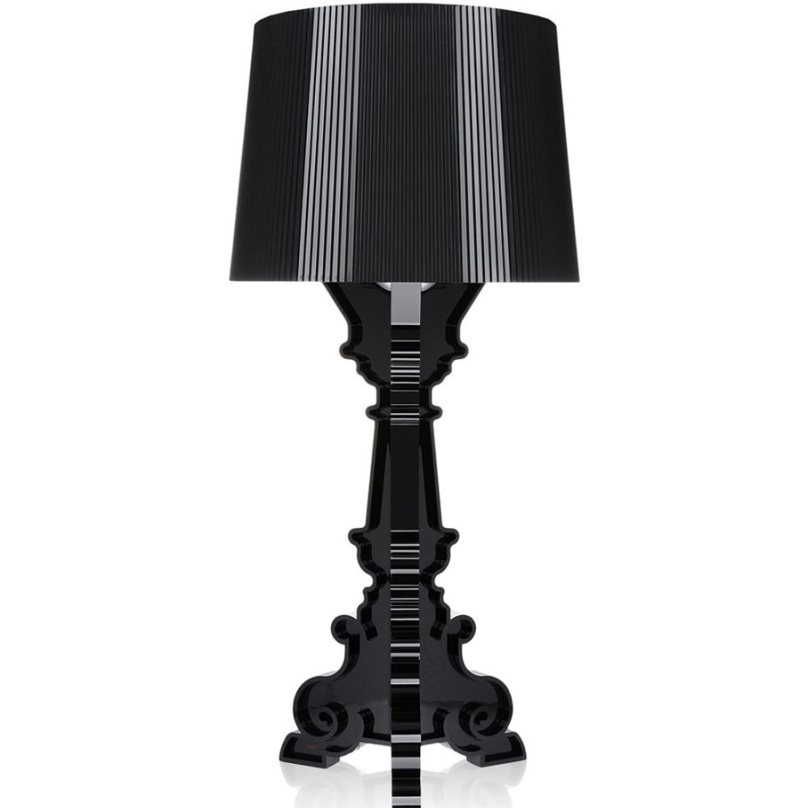 Belysning Kartell Bordslampor | Bourgie Bordslampa, Svart