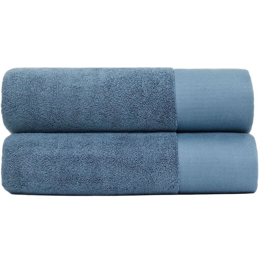 Textil Juniper Handdukar & Badlakan | Handduk 70X140 Cm 2-Pack, North Sea Blue