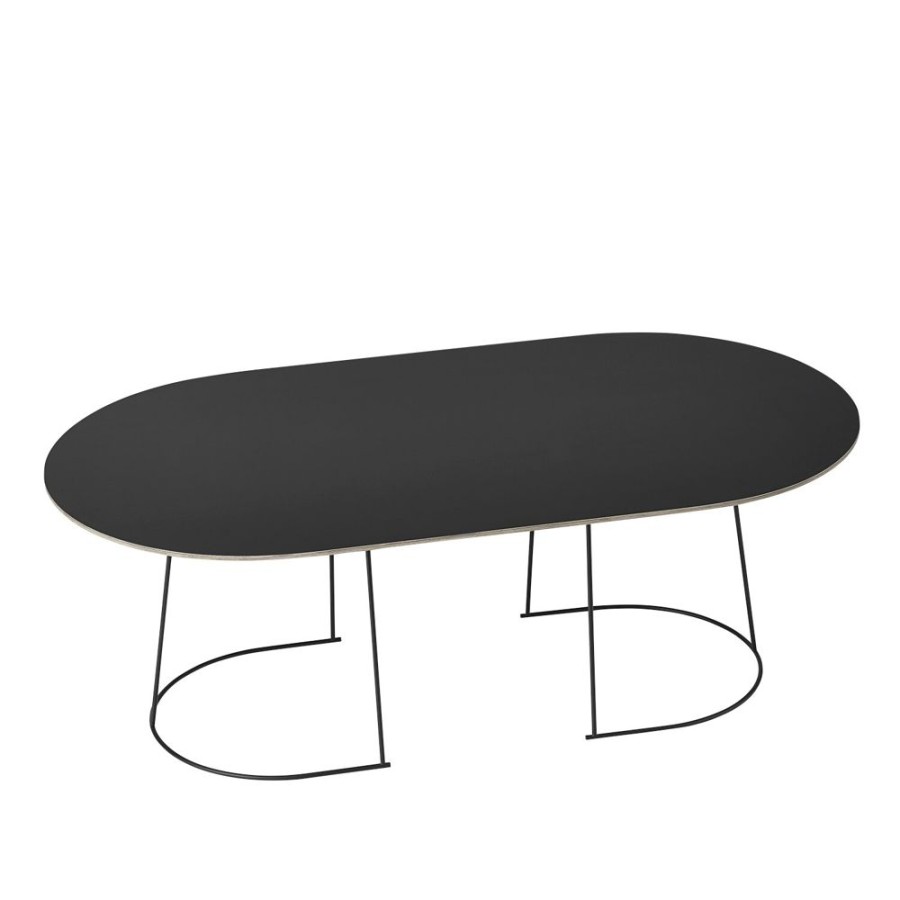 Mobler Muuto Soffbord | Airy Nano Soffbord L, Black