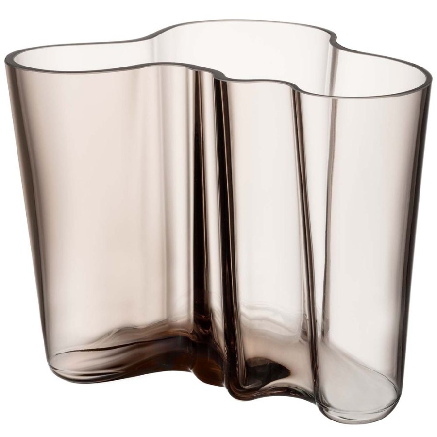 Inredning Iittala Vaser | Alvar Aalto Vase 16 Cm, Linne