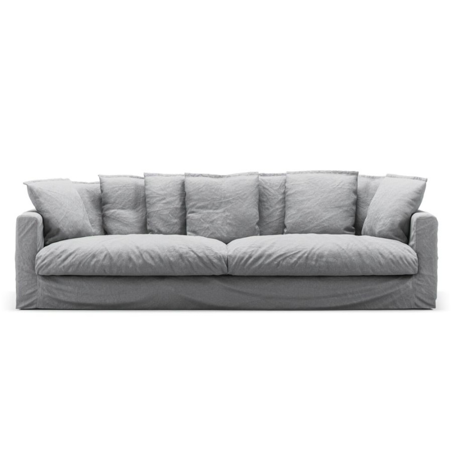 Mobler Decotique 4-Sitssoffor | Le Grand Air 4-Sitssoffa Bomull, Light Grey