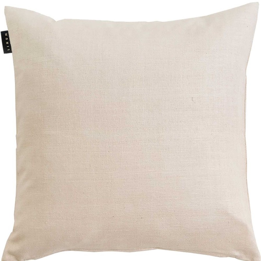 Textil Linum Prydnadskuddar & Kuddfodral | Seta Kuddfodral 50X50 Cm, Light Beige