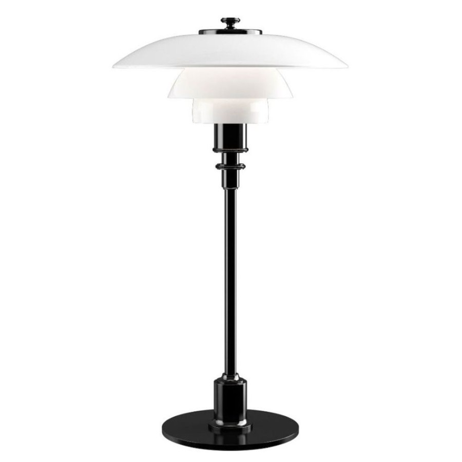 Belysning Louis Poulsen Sanglampor | Ph 2/1 Bordslampa, Svart Metalliserad