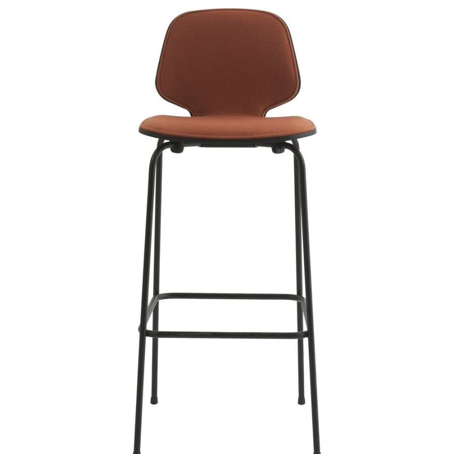 Mobler Normann Copenhagen Barstolar | My Chair Barstol 75 Cm, Konjak / Svart Stal