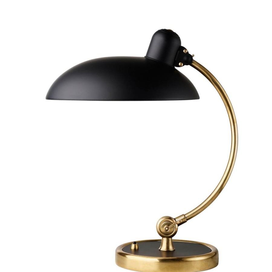 Belysning Fritz Hansen Sanglampor | Kaiser Idell 6631-T Luxus Bordslampa, Massing / Mattsvart