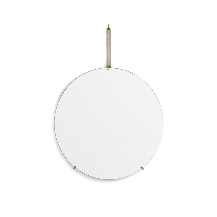 Inredning MOEBE Vaggspeglar | Wall Mirror Spegel O 50 Cm, Massing