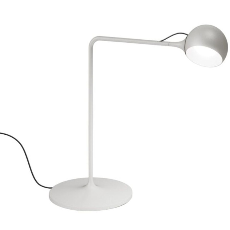 Belysning Artemide Bordslampor | Ixa Bordslampa, Vit / Gra