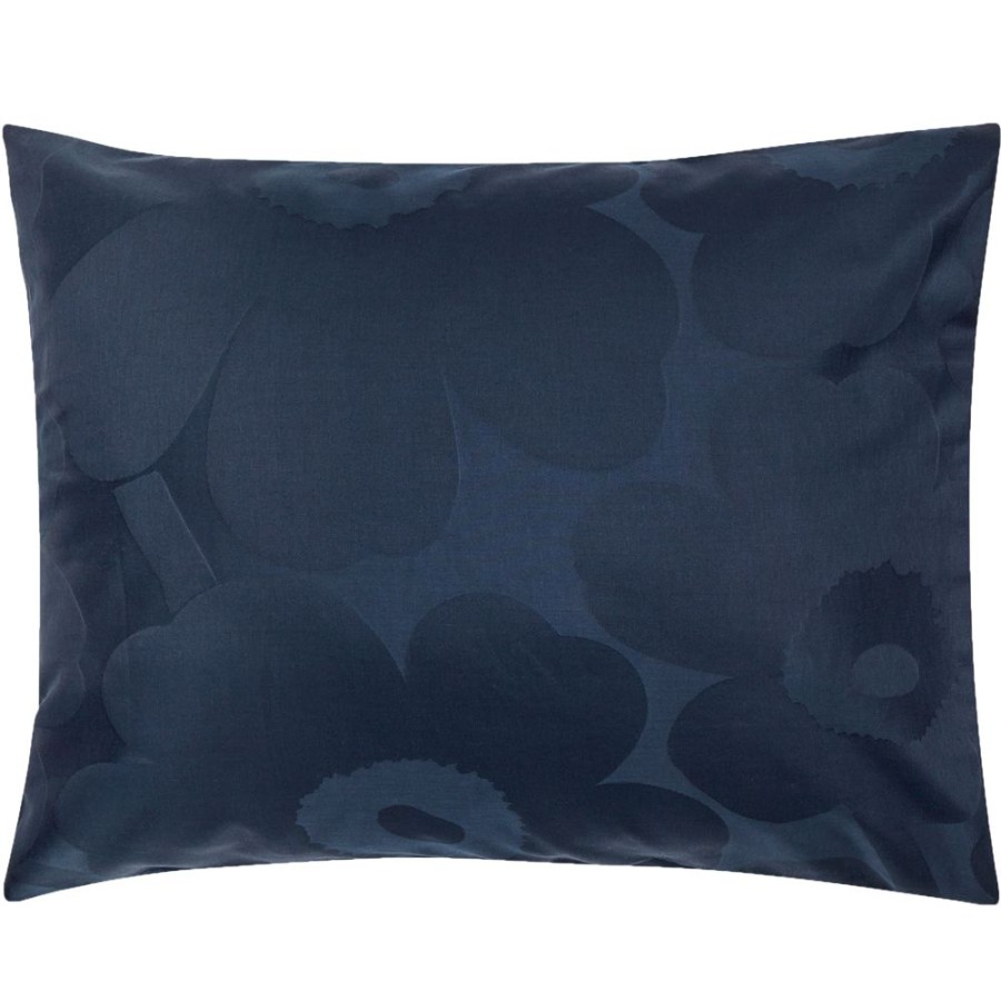 Textil Marimekko Orngott | Unikko Jacquard Orngott 50X60 Cm, Bla