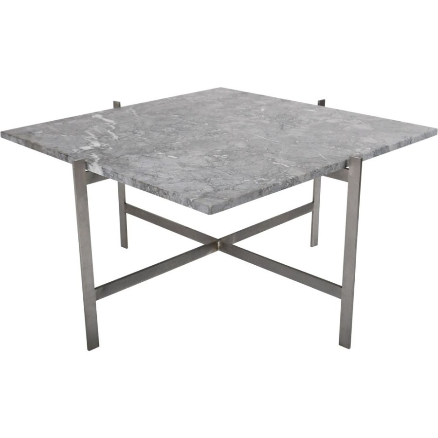 Mobler OX Denmarq Soffbord | Square Deck Table Soffbord Stort, Rostfritt Stal