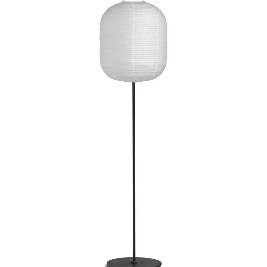 Belysning HAY Lampfotter | Common Golvlampa, Svart/Terrazzo