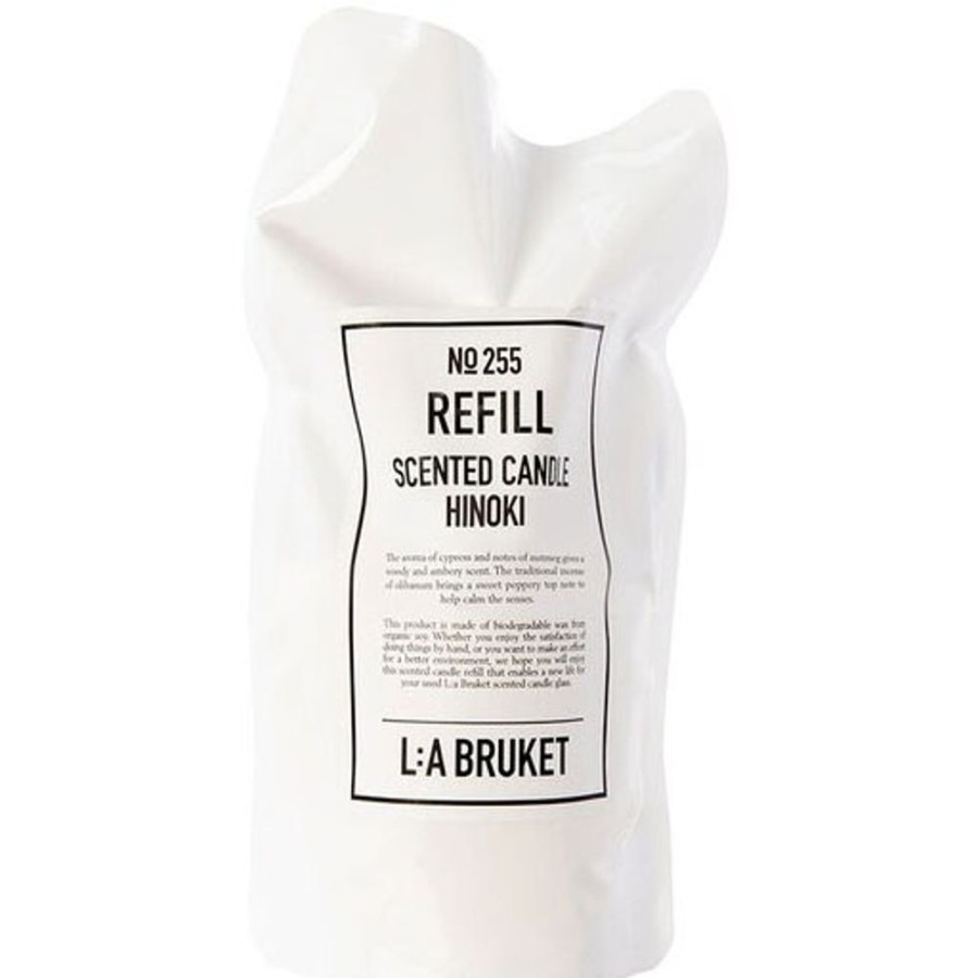 Inredning L:a Bruket Doftljus | Refill Till Doftljus 260 G, Hinoki