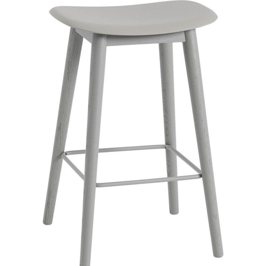 Mobler Muuto Barstolar | Fiber Barpall 65 Cm, Traunderrede, Gra