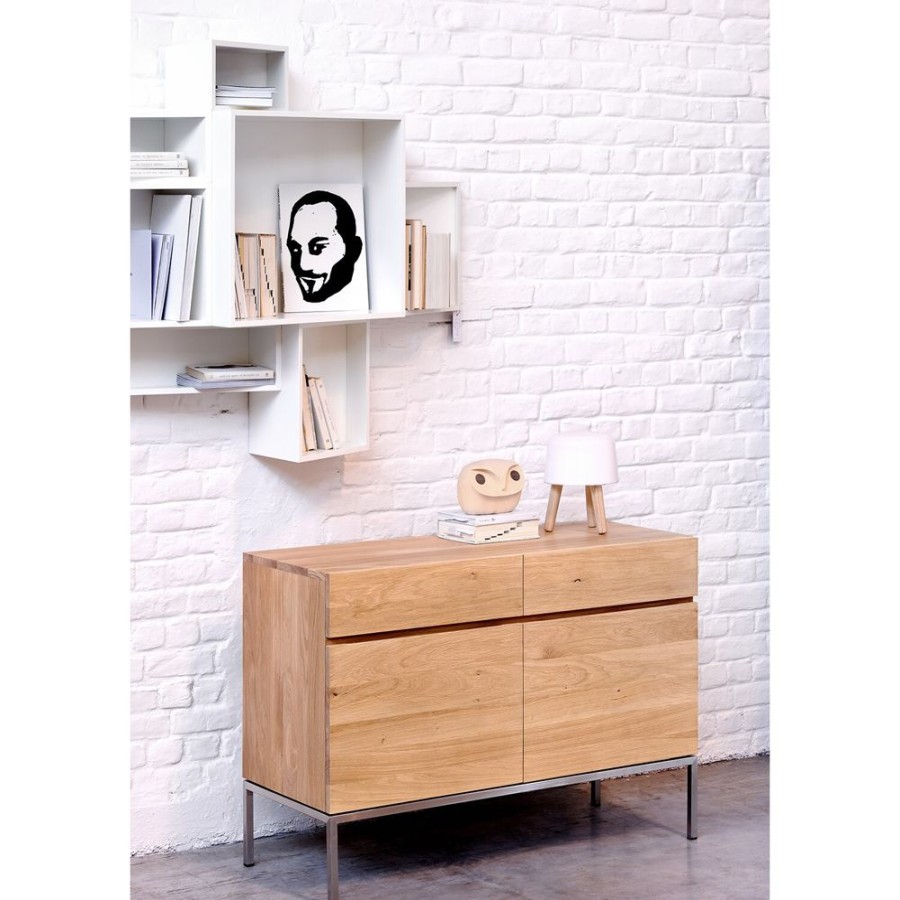 Mobler Ethnicraft Sideboards | Ligna Sideboard 110X45, Ek