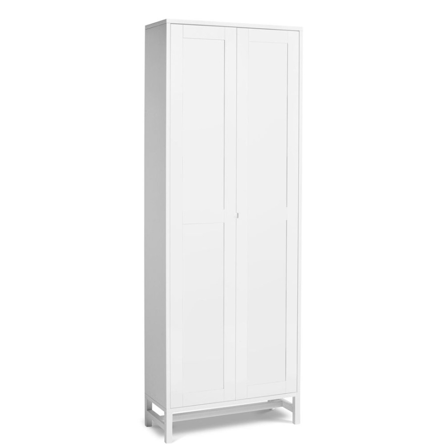 Mobler Mavis Skap | Falsterbo Skap 190 Cm Covered Doors, Vit