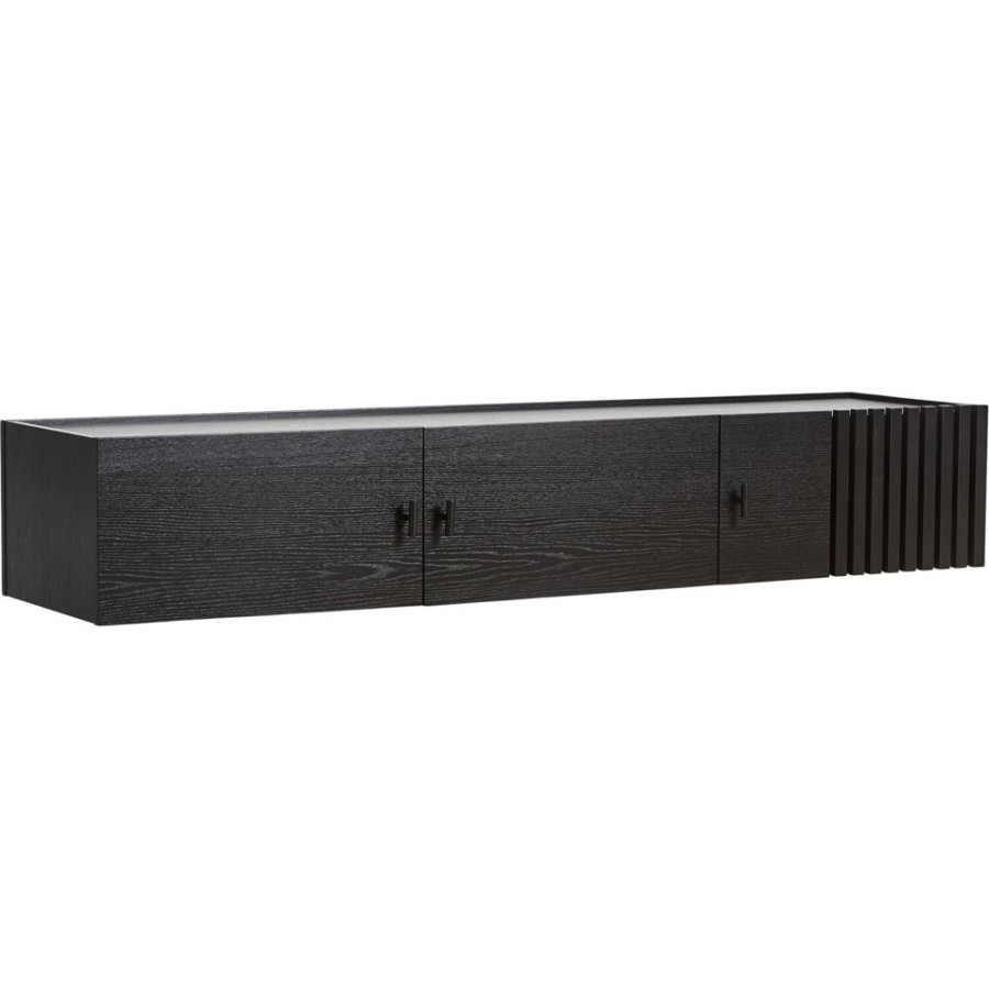 Mobler Woud Tv- Och Mediamobler | Array Sideboard Lag / Vagg 150 Cm, Svartmalad Ek