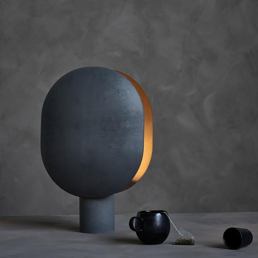 Belysning 101 Copenhagen Bordslampor | Clam Table Lamp Bordslampa, Burned Black