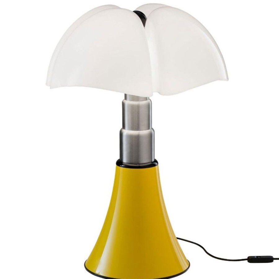 Belysning Martinelli Luce Bordslampor | Pipistrello Mini Pop Bordslampa, Gul