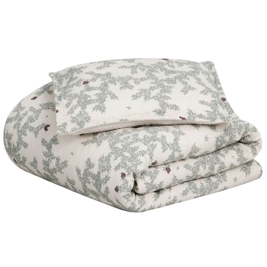 Textil Garbo & Friends Baddset | Pomegranate Baddset Muslin, 100X140 Cm