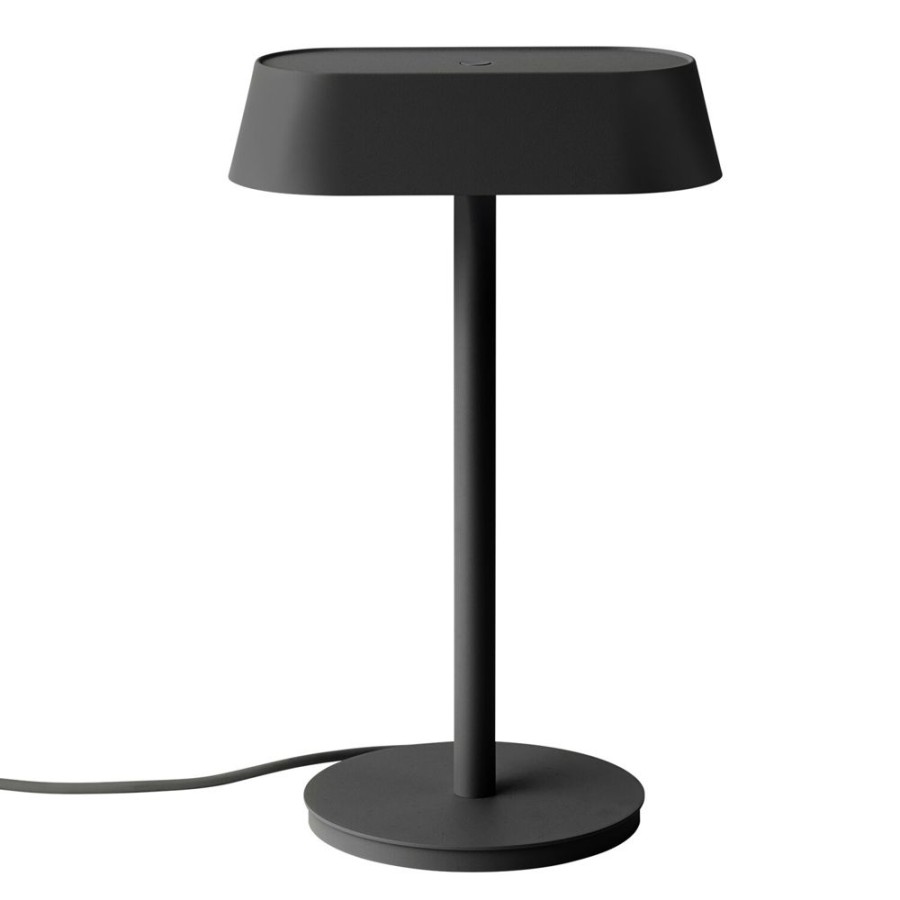 Belysning Muuto Bordslampor | Linear Bordslampa, Svart