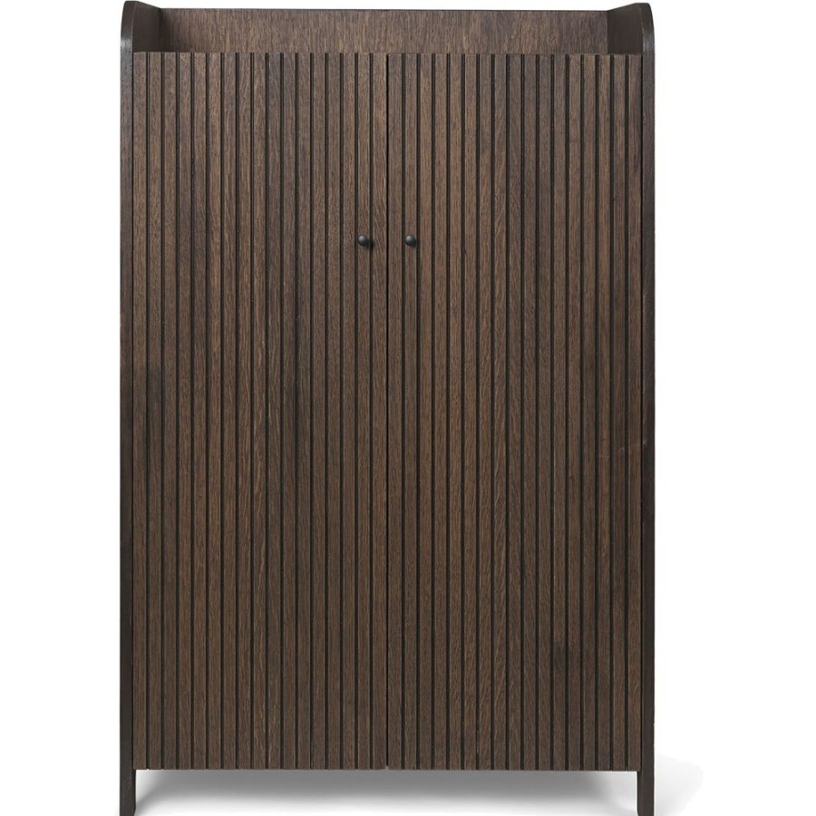 Mobler Ferm Living Skap | Sill Cupboard - Low - Dark Stained Oak