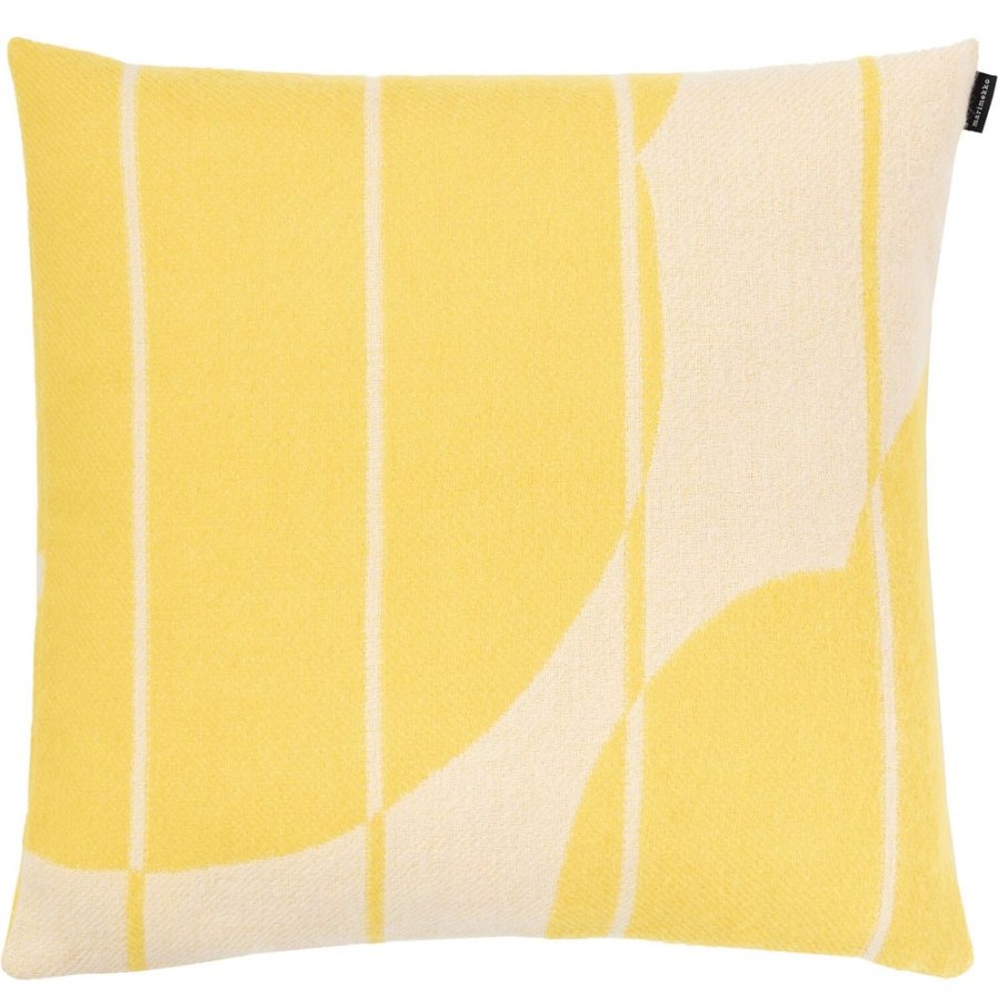 Textil Marimekko Prydnadskuddar & Kuddfodral | Vesi Unikko Kuddfodral 50X50 Cm, Spring Yellow