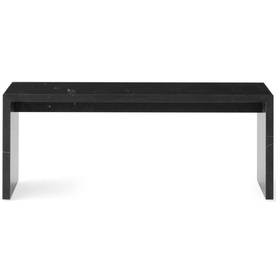 Mobler Audo Copenhagen Soffbord | Plinth Bridge Soffbord, Nero Marquina