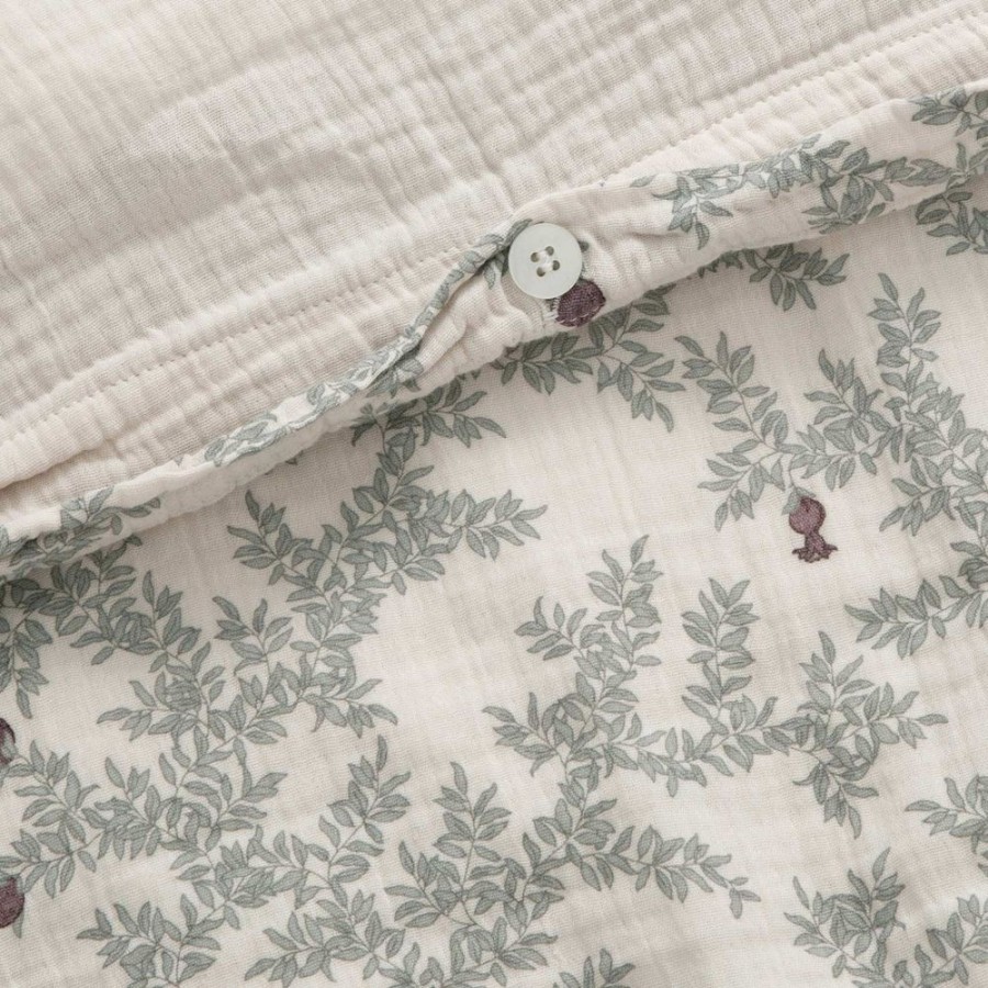 Textil Garbo & Friends Baddset | Pomegranate Baddset Muslin, 70X80 Cm