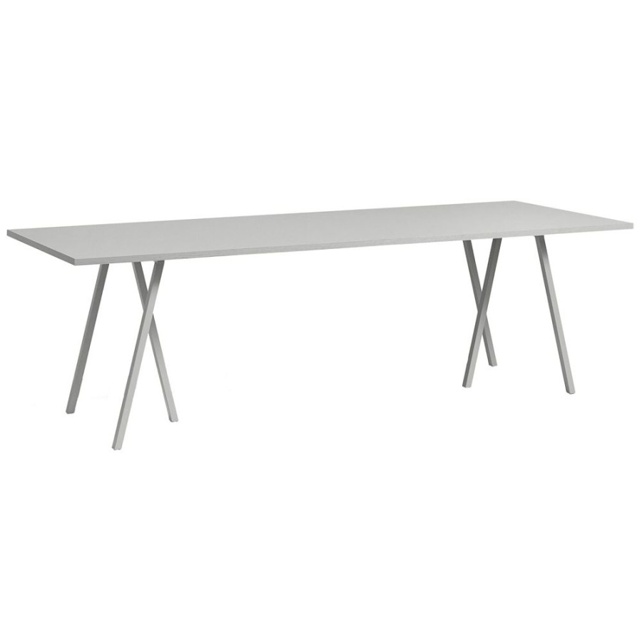 Mobler HAY Matbord | Loop Stand Bord 180 Cm, Linoleum / Gra