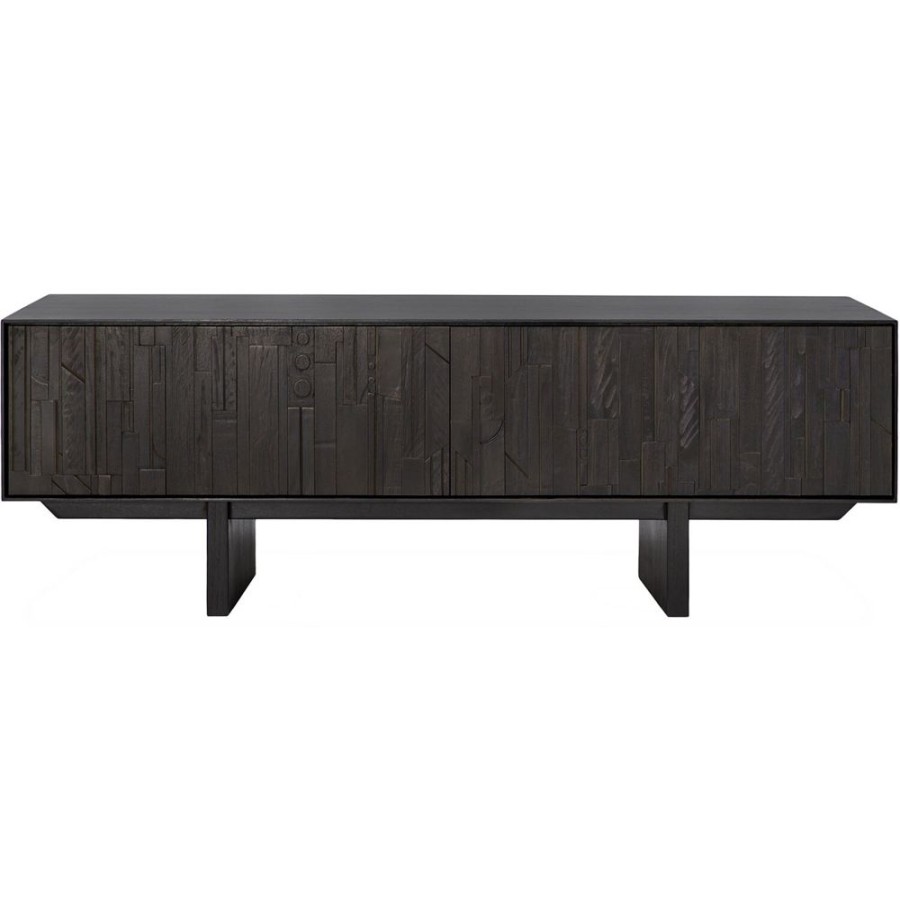 Mobler Ethnicraft Sideboards | Teak Mosaik Mediabank En Dorr