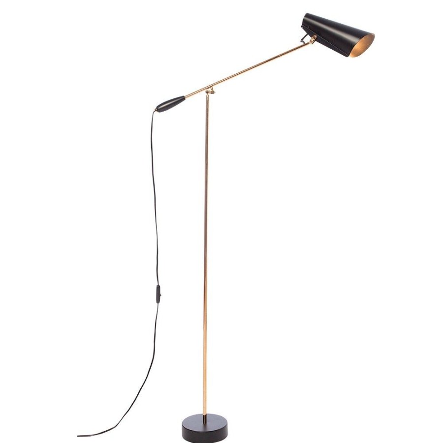 Belysning Northern Golvlampor | Birdy Golvlampa, Black/Brass