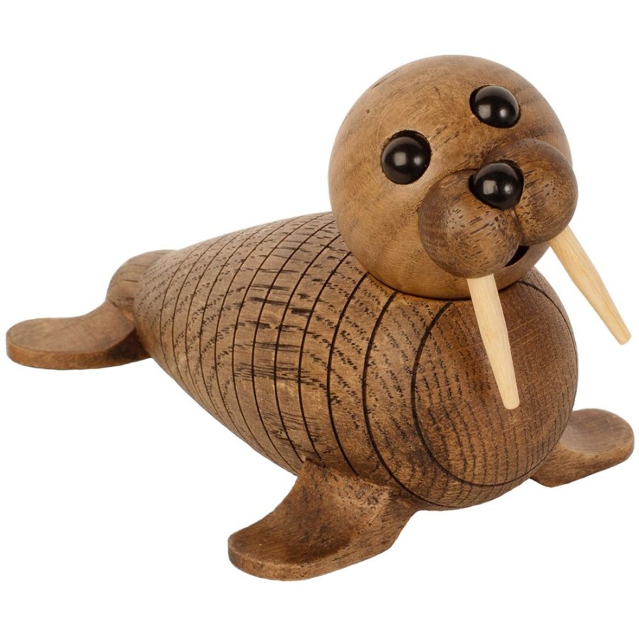 Inredning Spring Copenhagen Skulpturer & Dekorativa Accessoarer | Wally Walrus Trafigur 19 Cm