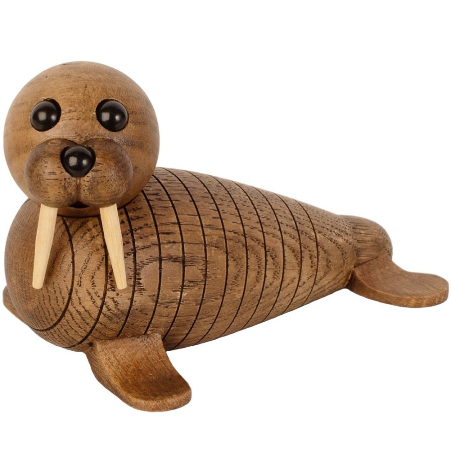 Inredning Spring Copenhagen Skulpturer & Dekorativa Accessoarer | Wally Walrus Trafigur 19 Cm